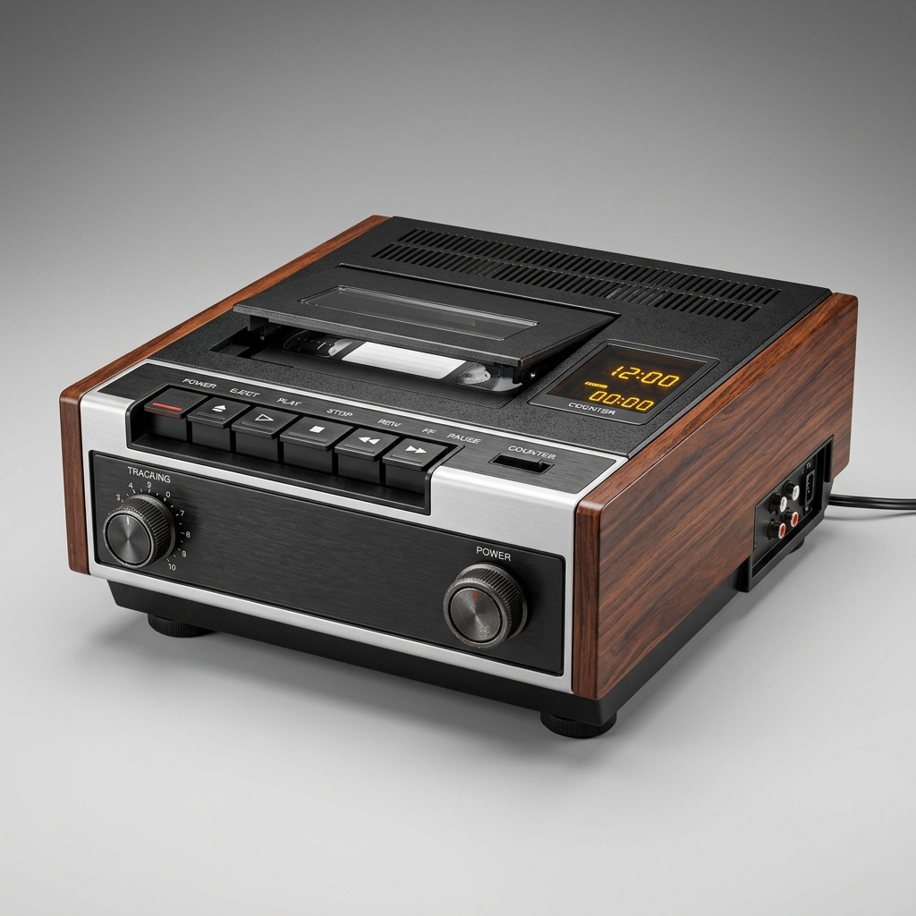 Classic Woodgrain VCR