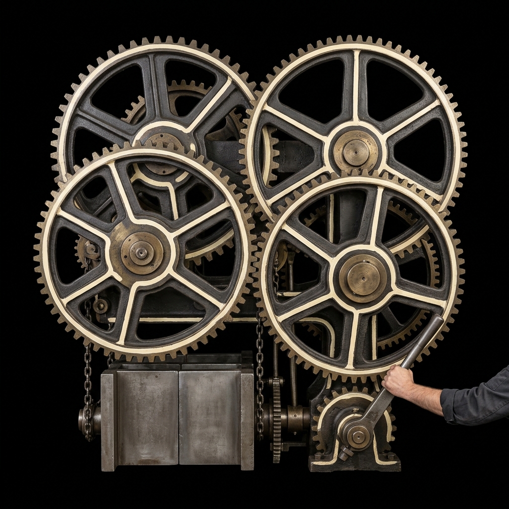 Industrial heavy machinery components